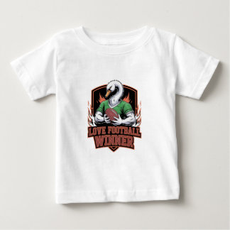 Ich liebe Fußball Baby T-shirt