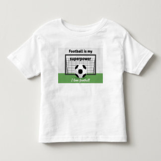 Ich liebe Fußball Grafik T-Shirt