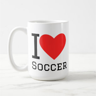 Ich liebe Fußball Kaffeetasse