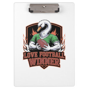 Ich liebe Fußball Klemmbrett