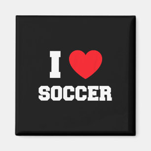 Ich liebe Fußball Magnet