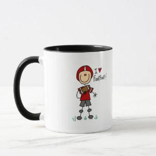 Ich liebe Fußball T-Shirts und Geschenke Tasse