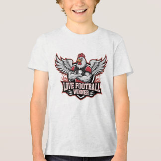 Ich liebe Fußball  Tri-Blend Shirt