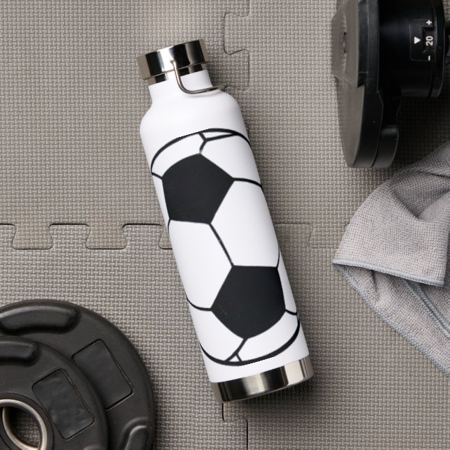 Ich liebe Fußball Trinkflasche (Fitnessstudio)