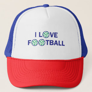 Ich liebe Fußball Truckerkappe