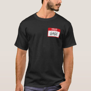 Ich liebe GAGE Herz Liebhaber Freund Süß Geburtsta T-Shirt