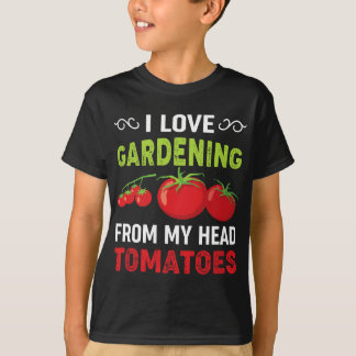 Ich Liebe Gärtnern aus meinem Kopf Tomaten lustige T-Shirt