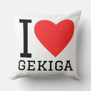 Ich liebe Gekiga Kissen