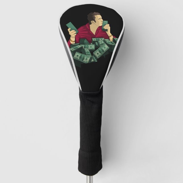 Ich liebe Geld Golf Headcover (Vorderseite)