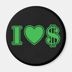 Ich Liebe Geld Magnet