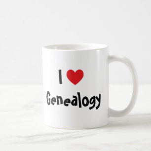 Ich liebe Genealogie Kaffeetasse