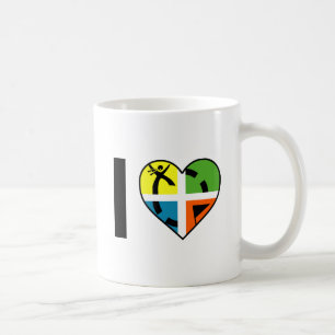 Ich liebe Geocaching-Fun-Tasse Kaffeetasse
