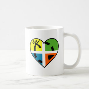 Ich liebe Geocaching Lustiger Becher Kaffeetasse