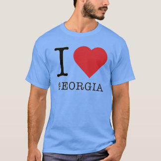 Ich liebe Georgia T-Shirt