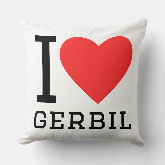Ich liebe Gerber Kissen (Vorderseite)