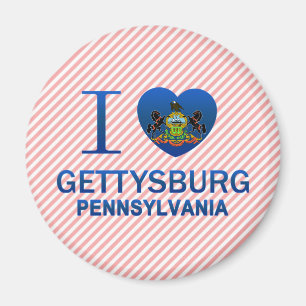 Ich liebe Gettysburg, PA Magnet