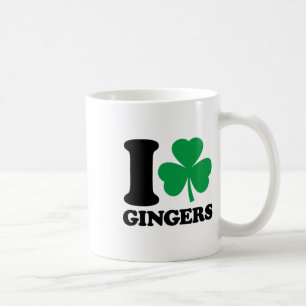 Ich liebe Gingers - Ich liebe Gingers - St Patrick Kaffeetasse