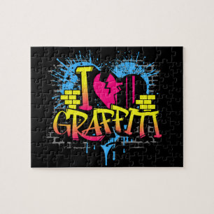 Ich liebe Graffiti – Urbane Street Art Puzzle