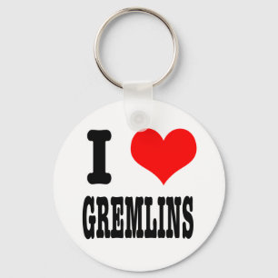 ICH LIEBE GREMLINS SCHLÜSSELANHÄNGER