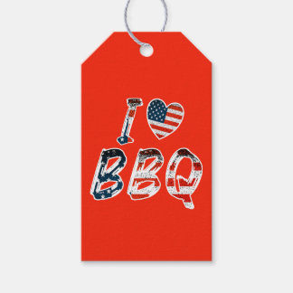 Ich Liebe GRILLEN, amerikanisches Patriotismus Geschenkanhänger