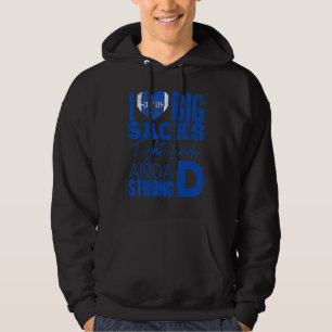 Ich Liebe große Säcke an den Enden und starke D Fu Hoodie