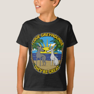 ICH LIEBE GROSSHUNDERTE, SIE SIND GROSS T-Shirt