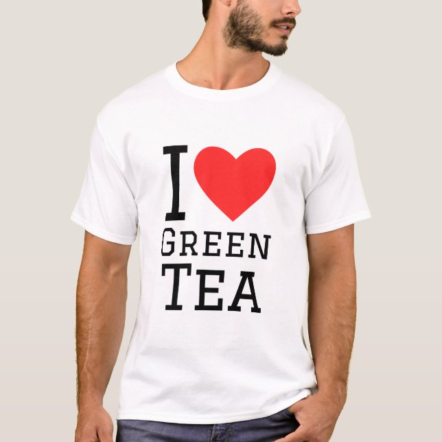 Ich Liebe grünen Tee (Vorderseite)