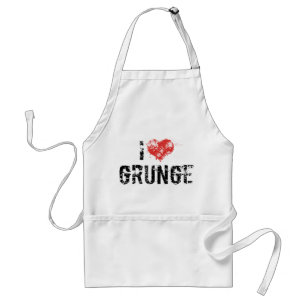 Ich liebe Grunge Schürze