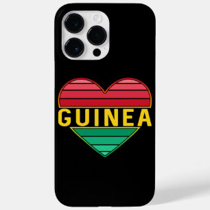 Ich Liebe Guinea, guineisches Herz Case-Mate iPhone 14 Pro Max Hülle