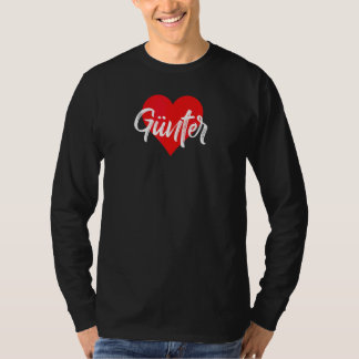 Ich Liebe Günter Vorname Liebe Herz T-Shirt