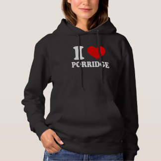 Ich liebe Haferbrei Hoodie