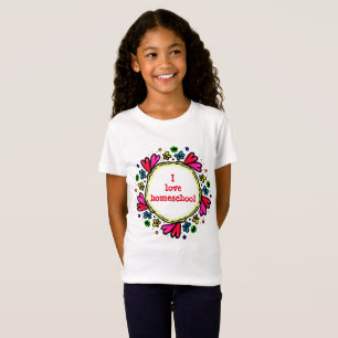 Ich Liebe Hausschülerherzen T-Shirt