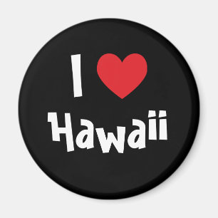 Ich liebe Hawaii Magnet