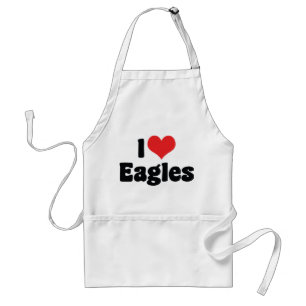 Ich liebe Heart Eagles Schürze