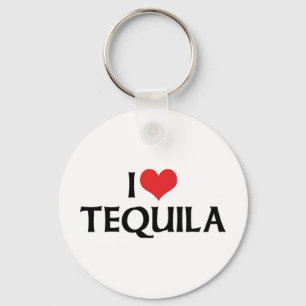 Ich liebe Heart Tequila Schlüsselanhänger