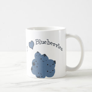 Ich Liebe Heidelbeeren Tasse