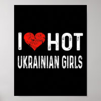 Ich liebe heiße ukrainische Mädchen - Ukraine Herz