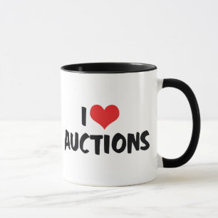 Ich liebe Herz-Auktionen Tasse