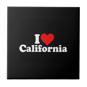 ICH LIEBE HERZ KALIFORNIA CALI STAAT FLIESE