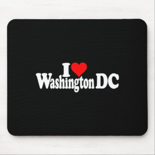 Ich liebe Herz Washington Dc District Of Columbia Mousepad