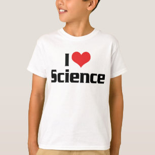 Ich liebe Herz Wissenschaft T-Shirt