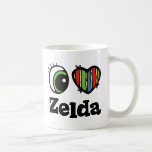 Ich liebe (Herz) Zelda Tasse