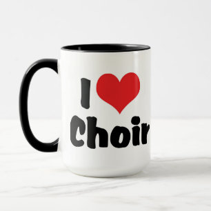 Ich liebe Herzchor Tasse