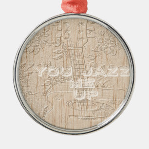 Ich Liebe Holz wird braun Hakuna Matata Ornament Aus Metall