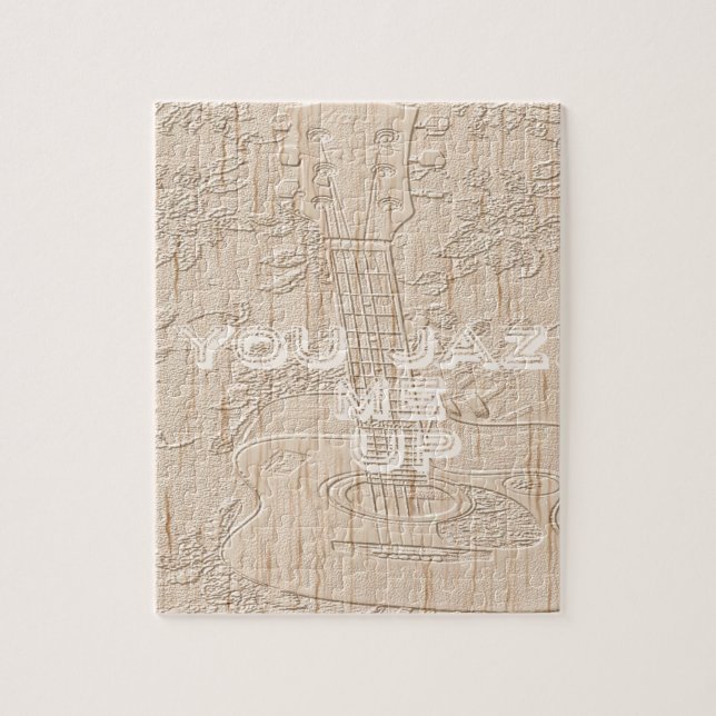 Ich Liebe Holz wird braun Hakuna Matata Puzzle (Vertikal)