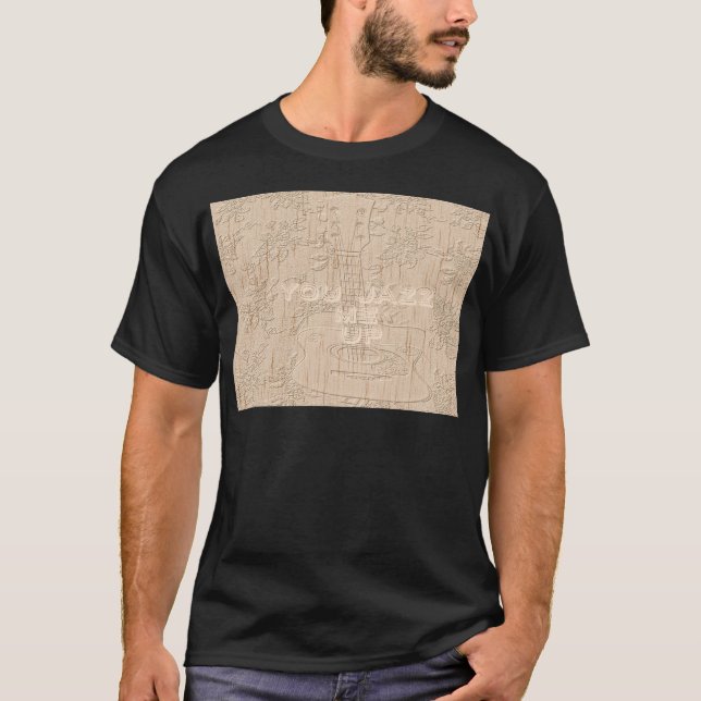 Ich Liebe Holz wird braun Hakuna Matata T-Shirt (Vorderseite)