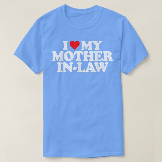 Ich Liebe höre meine Mutter im Jura T-Shirt (Design vorne)