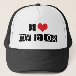 Ich Liebe höre meinen Blog Truckerkappe