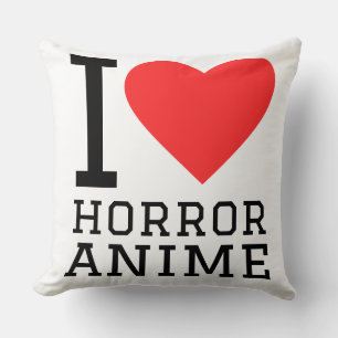 Ich liebe Horror-Anime Kissen