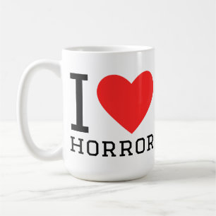 Ich liebe Horror Kaffeetasse